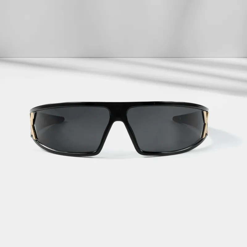Anxious PC Irregular Shape Sunglasses Unisex-5