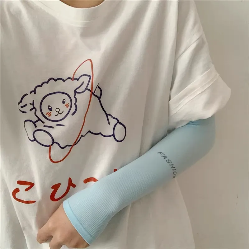 Anxious Polyamide Sun Protection Sleeves Unisex-10