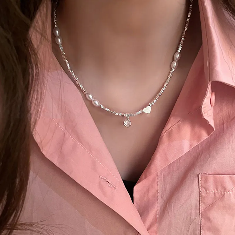 Anxious Copper Necklaces Women's-2