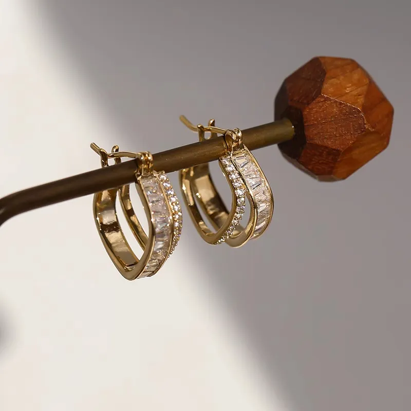 Anxious Copper Earrings Women's-7