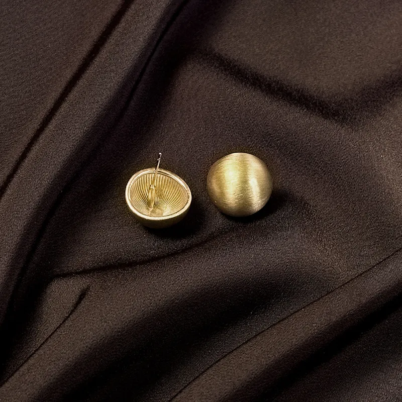 Anxious 925 Silver Needles Stud Earrings Women's-3