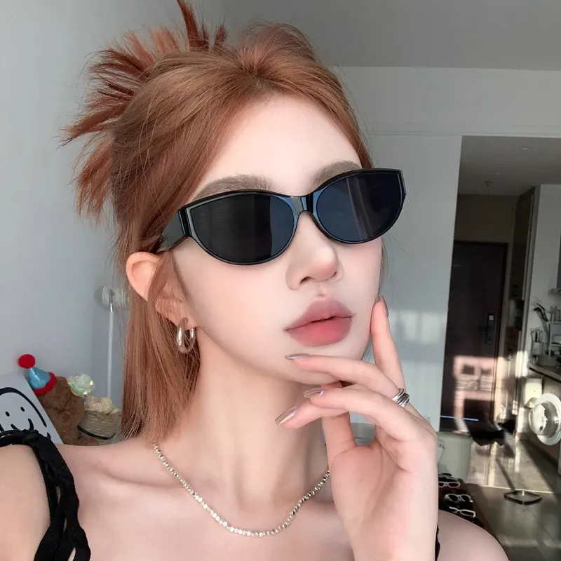 Anxious PC Cat Eye Sunglasses Unisex-3