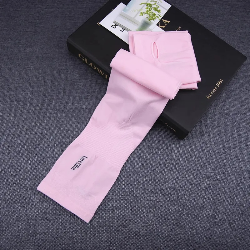 Anxious Polyester Sun Protection Sleeves Unisex-12