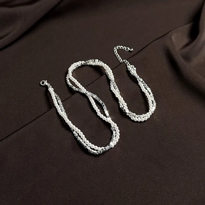 Anxious Artificial Pearl Necklaces Women's-5