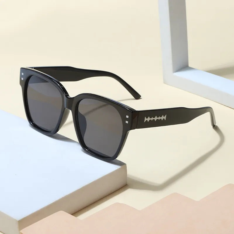 Anxious PC Square Sunglasses Unisex-5