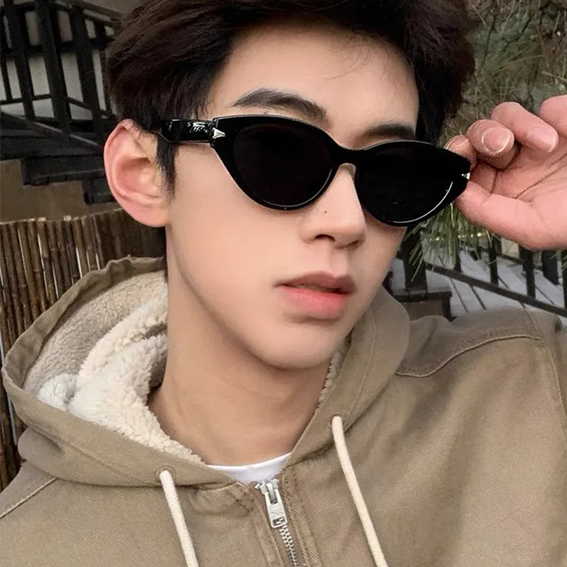 Anxious PC Cat Eye Sunglasses Unisex-4
