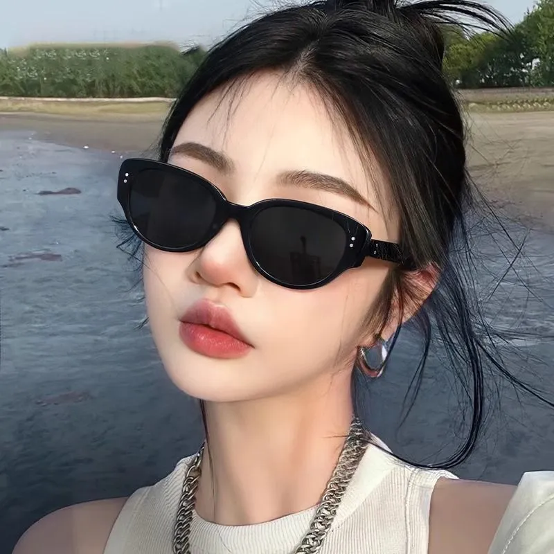 Anxious PC Cat Eye Sunglasses Unisex-3