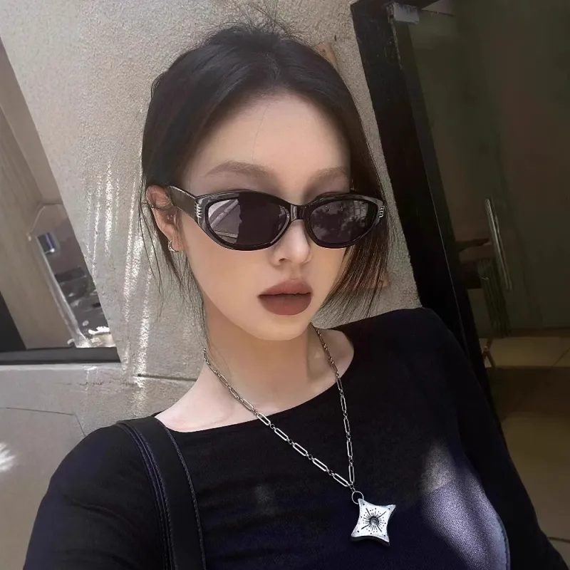 Anxious PC Cat Eye Sunglasses Unisex-6