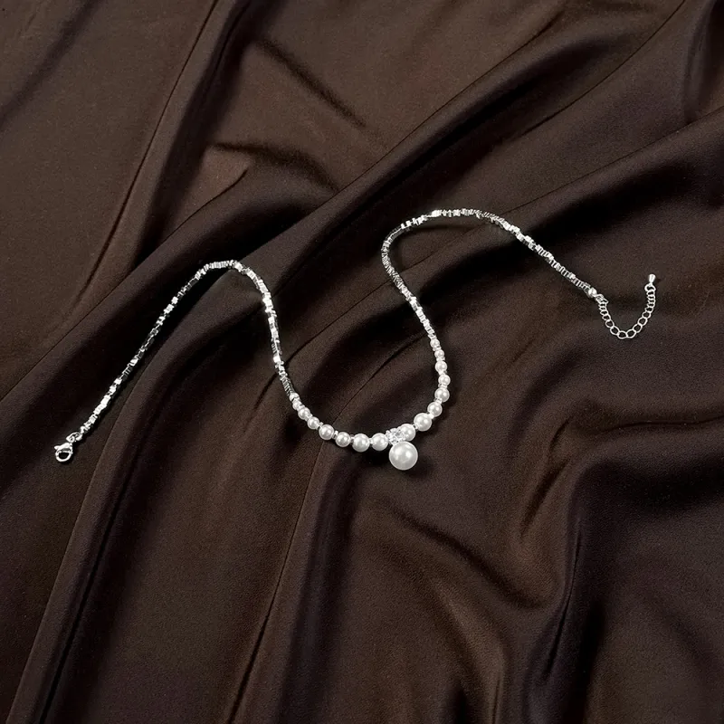 Anxious Artificial Pearl Necklaces Women's-6