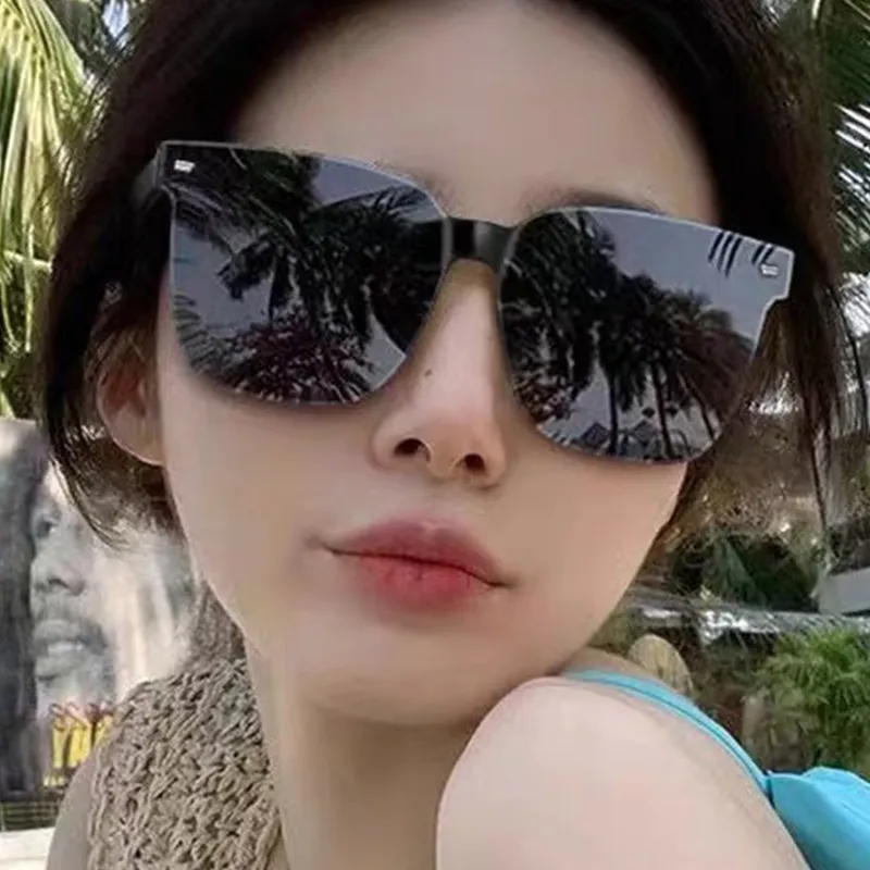 Anxious PC Square Sunglasses Unisex-3