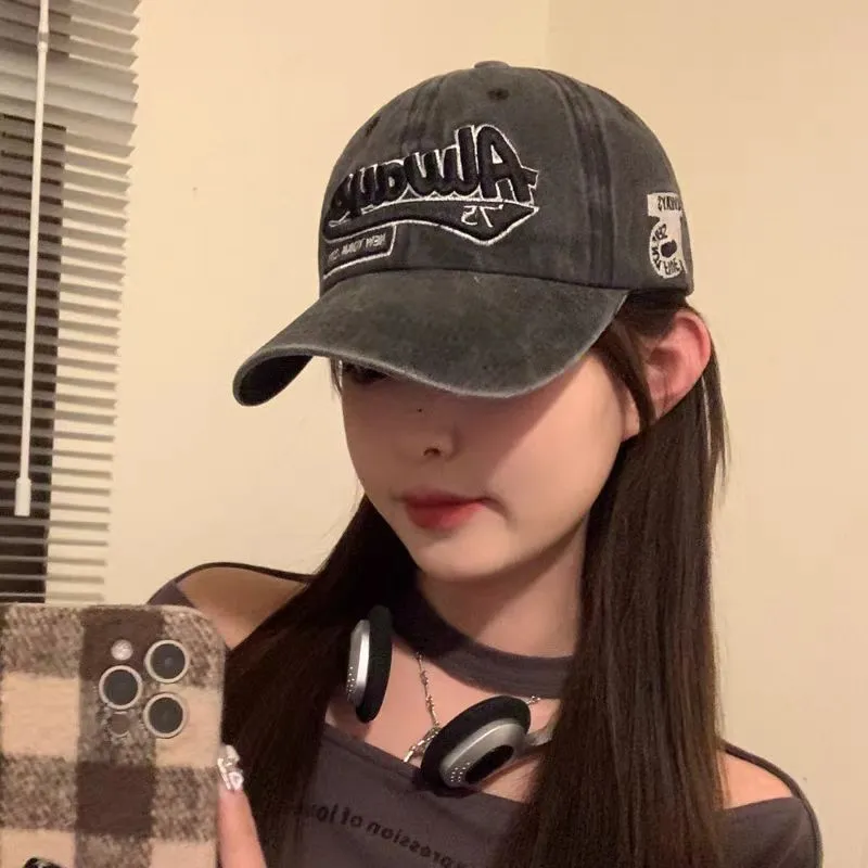 Anxious Cotton Baseball Caps Unisex-1