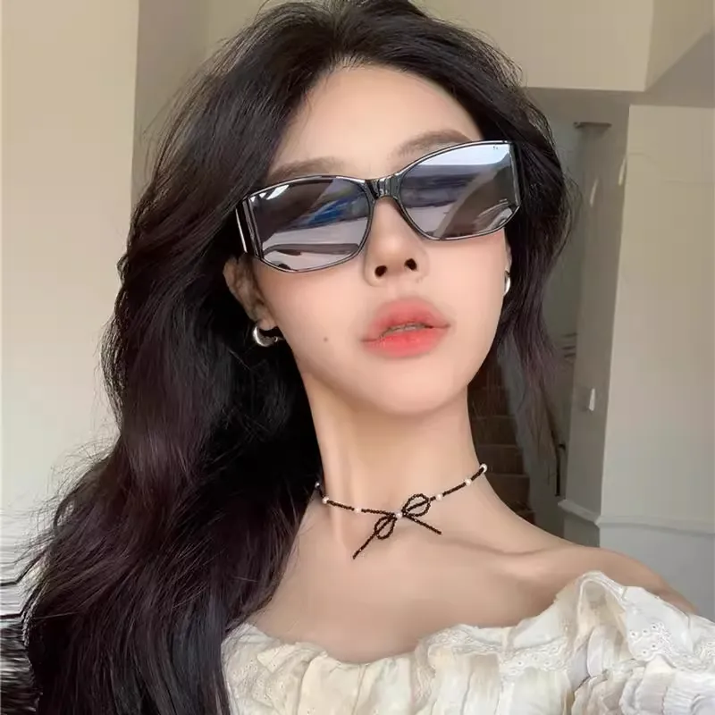 Anxious PC Square Sunglasses Unisex-4