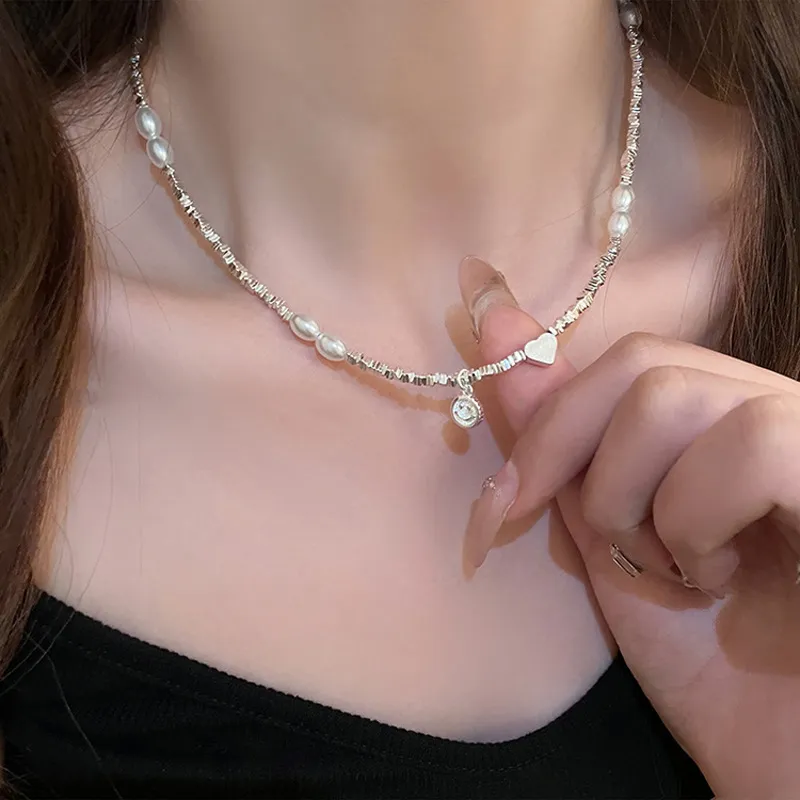 Anxious Copper Necklaces Women's-4
