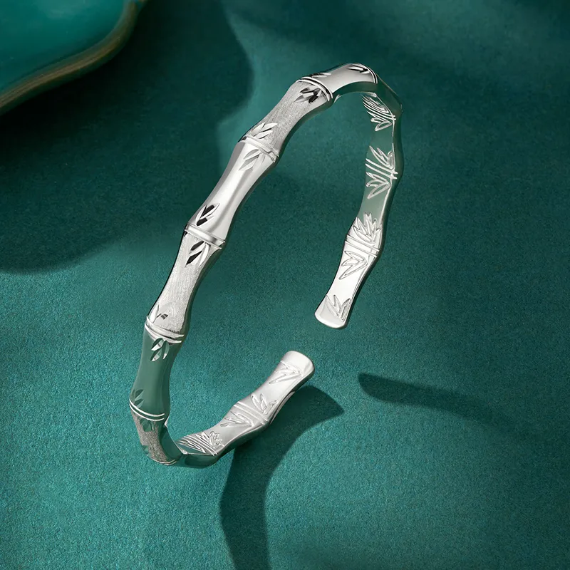 Sentimentality 9999 Pure Silver Bangles Women's-2
