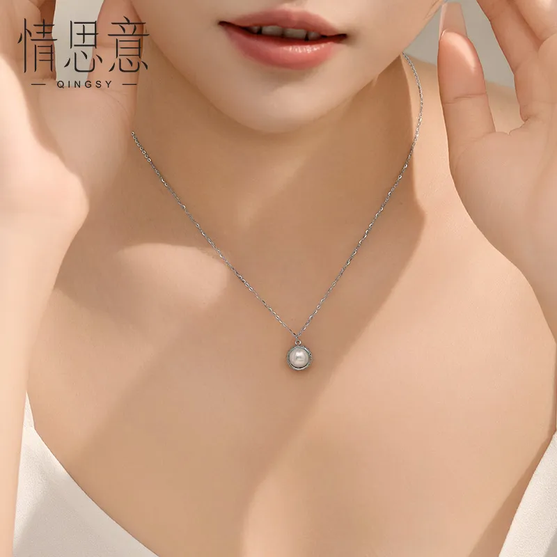 Sentimentality 925 Sterling Silver Necklaces Women's-3