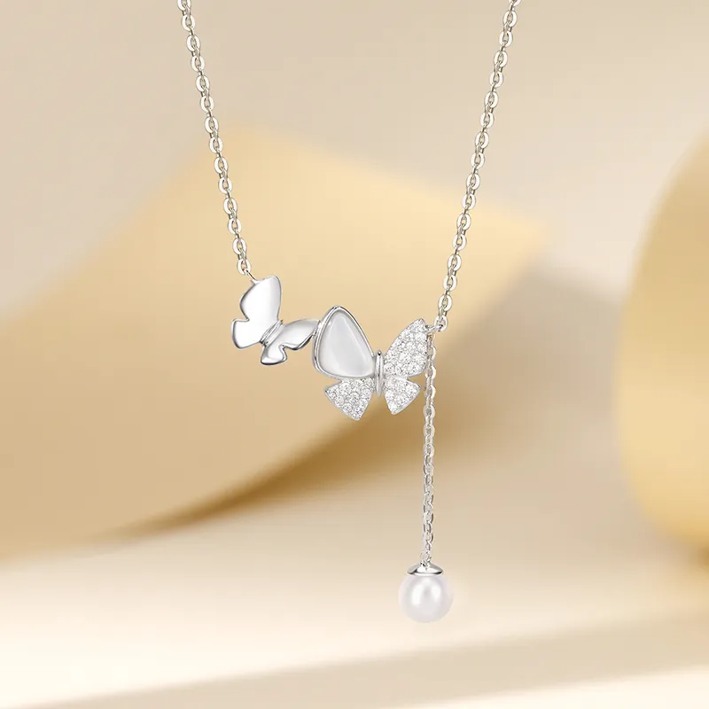 Sentimentality 925 Sterling Silver Necklaces Women's-4