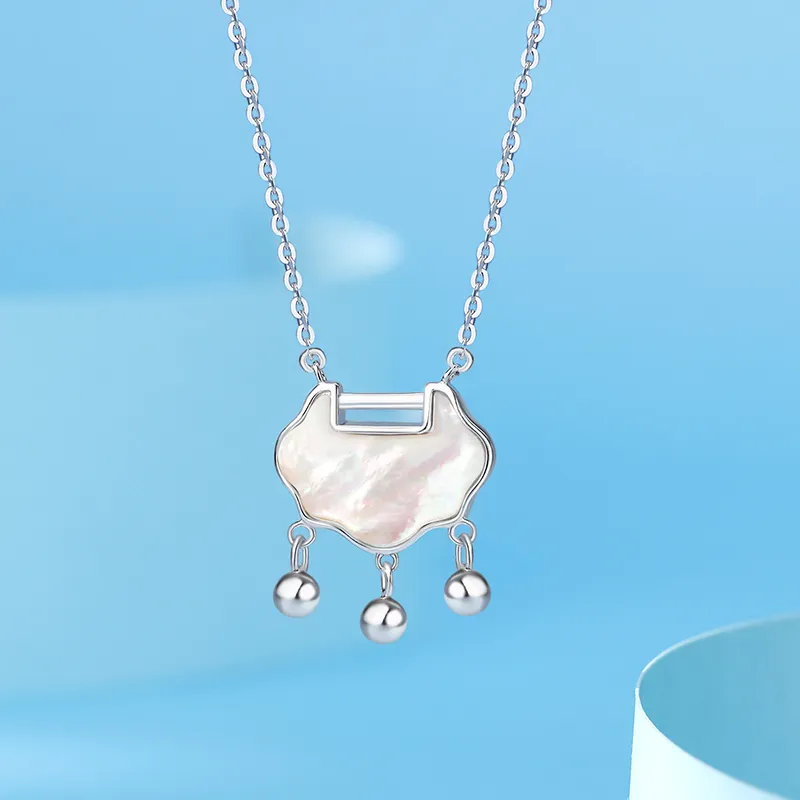 Sentimentality 925 Sterling Silver Necklaces Women's-3