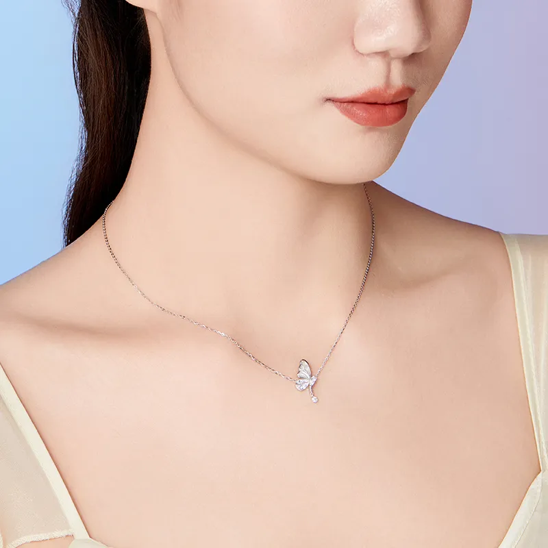 Sentimentality 925 Sterling Silver Necklaces Women's-3