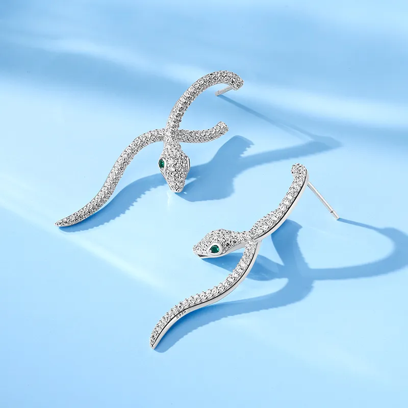 Sentimentality Zircon Earrings Women's-2