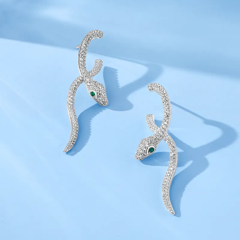 Sentimentality Zircon Earrings Women's-1