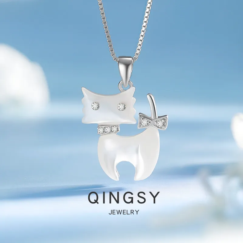 Sentimentality 925 Sterling Silver Necklaces Women's-1