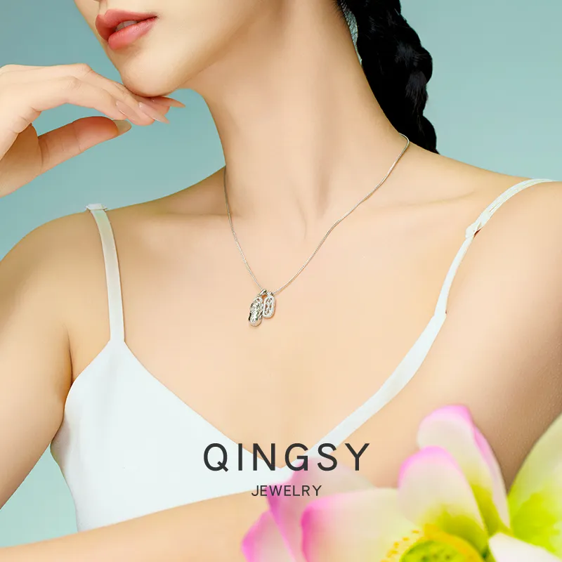 Sentimentality 925 Sterling Silver Necklaces Women's-3