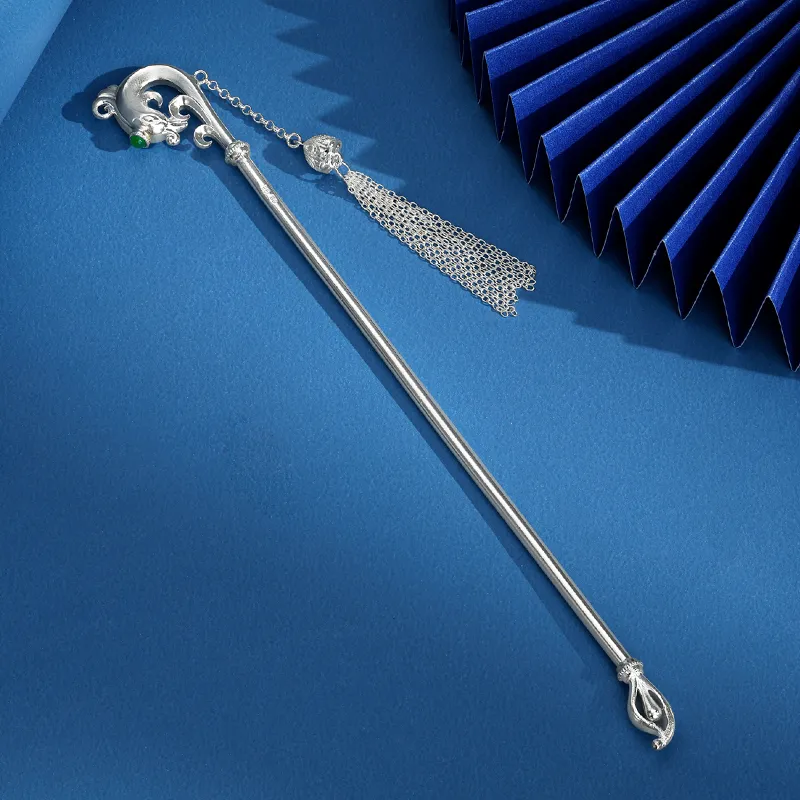Sentimentality 999 Fine Silver Silver Hairpin Women's-1