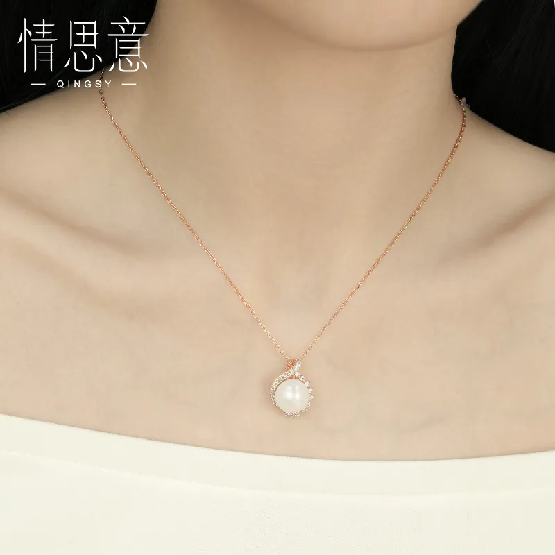 Sentimentality 925 Sterling Silver Necklaces Women's-3
