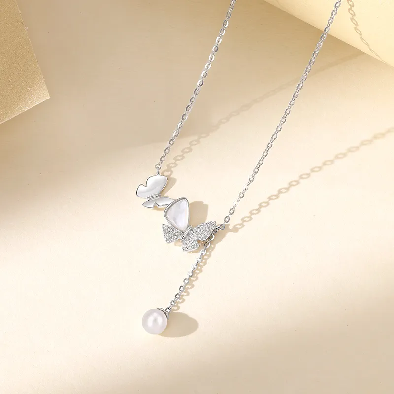 Sentimentality 925 Sterling Silver Necklaces Women's-3