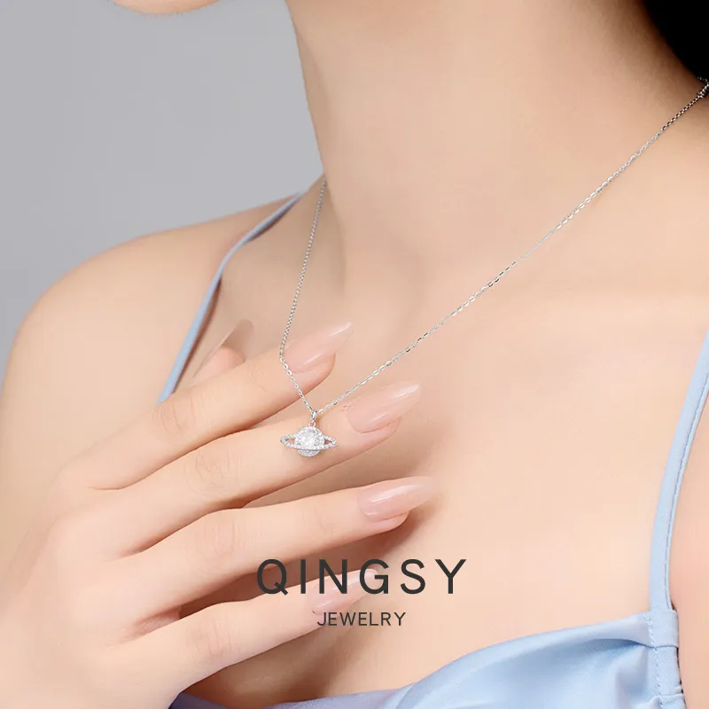 Sentimentality 925 Sterling Silver Necklaces Women's-3