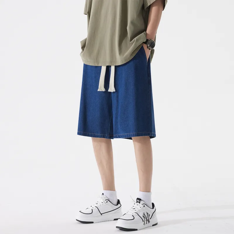 BRYAN JIMENEZ Denim Shorts Unisex-9