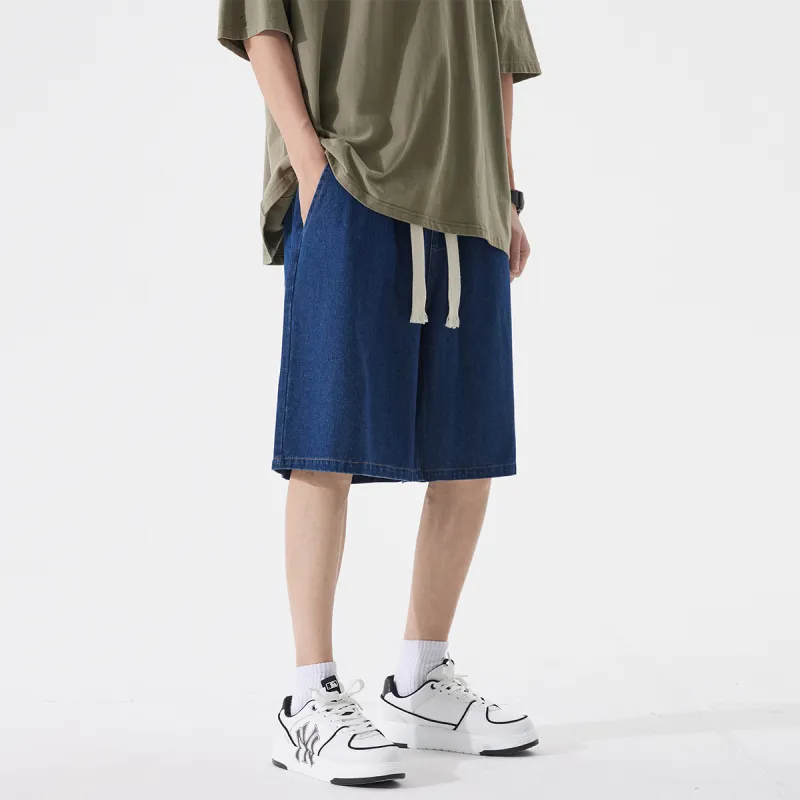 BRYAN JIMENEZ Denim Shorts Unisex-10