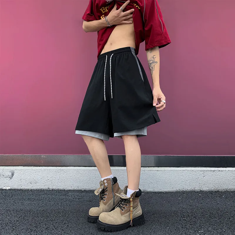 BRYAN JIMENEZ Casual Shorts Unisex-16