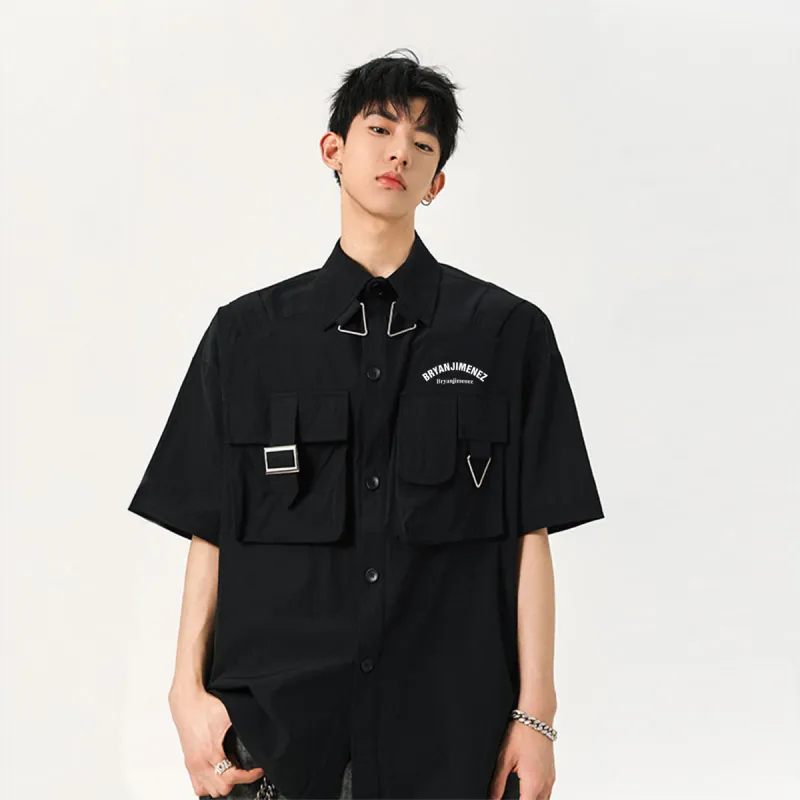 BRYAN JIMENEZ Shirts Unisex Black-3