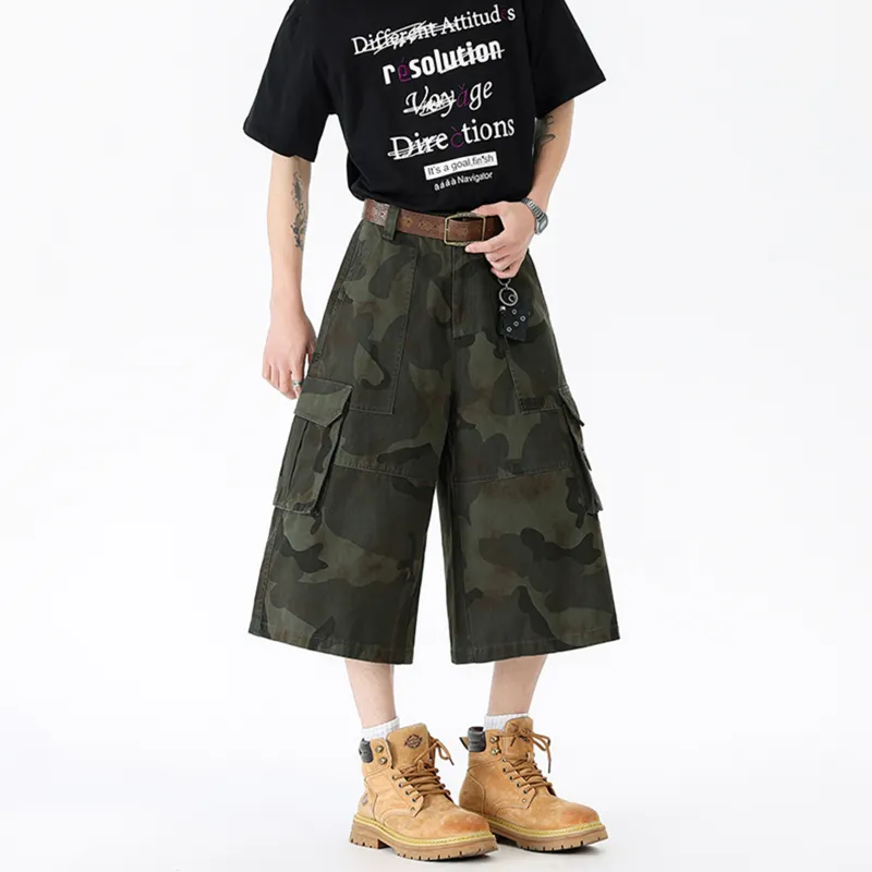 BRYAN JIMENEZ Denim Shorts Unisex-9