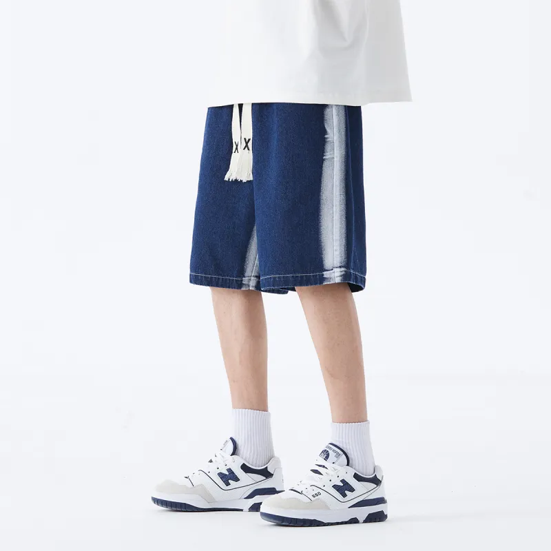 BRYAN JIMENEZ Denim Shorts Unisex-8