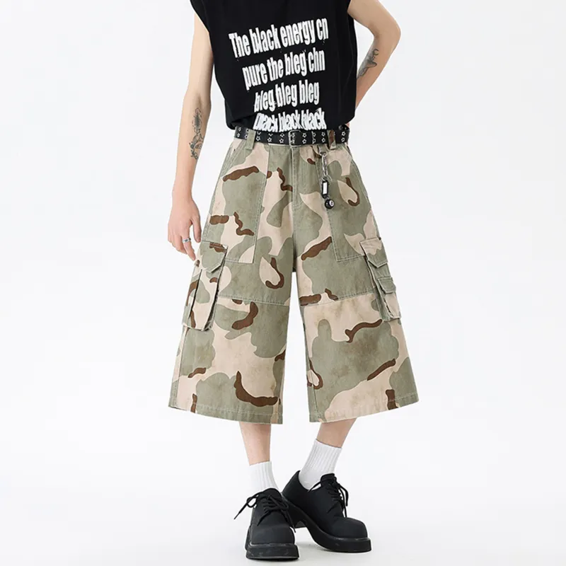 BRYAN JIMENEZ Denim Shorts Unisex-2