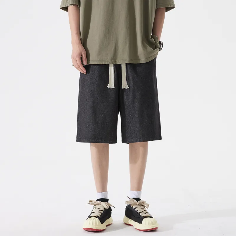 BRYAN JIMENEZ Denim Shorts Unisex-2