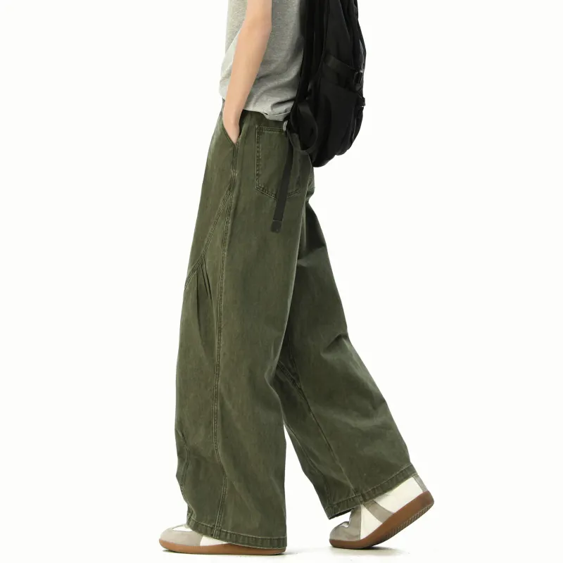PAINT STAIN Casual Pants Unisex-17