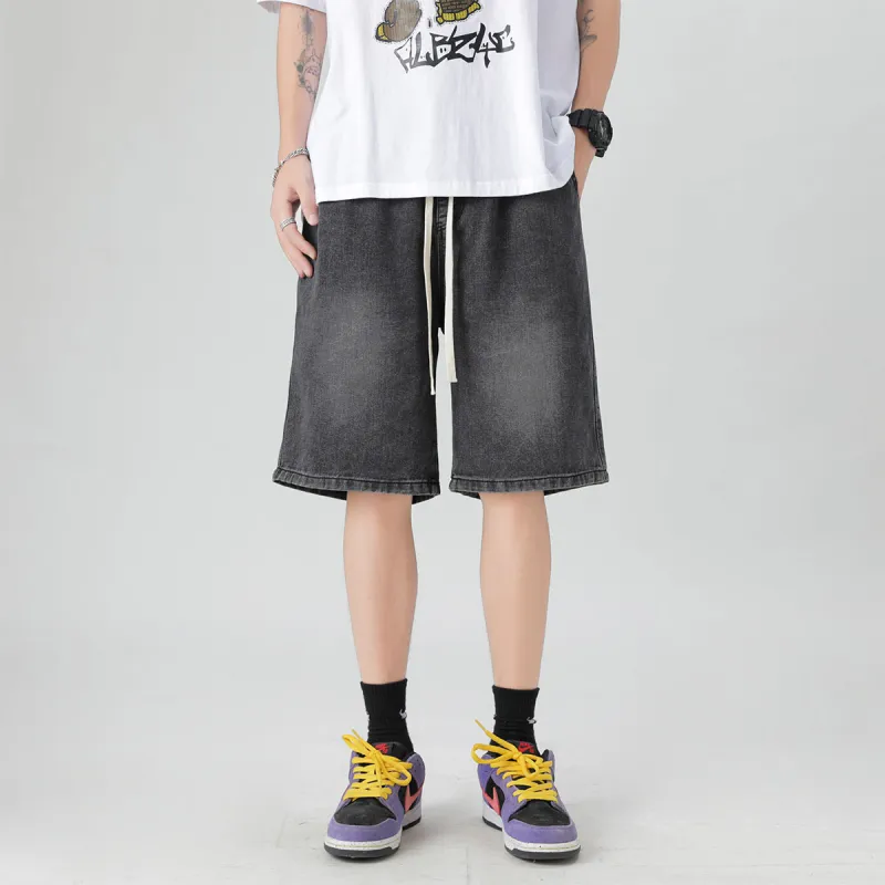 BRYAN JIMENEZ Denim Shorts Unisex-7