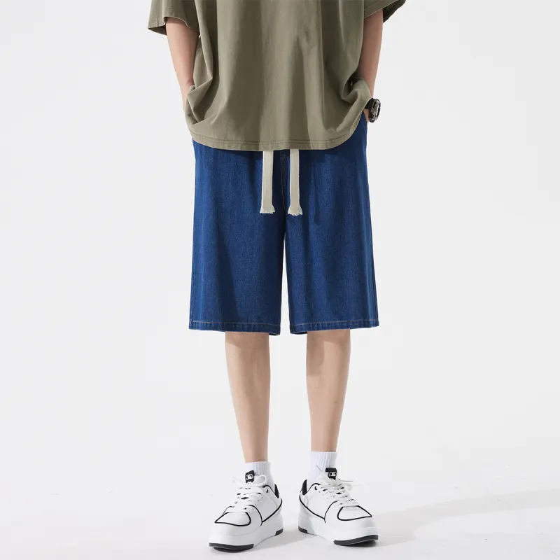 BRYAN JIMENEZ Denim Shorts Unisex-8