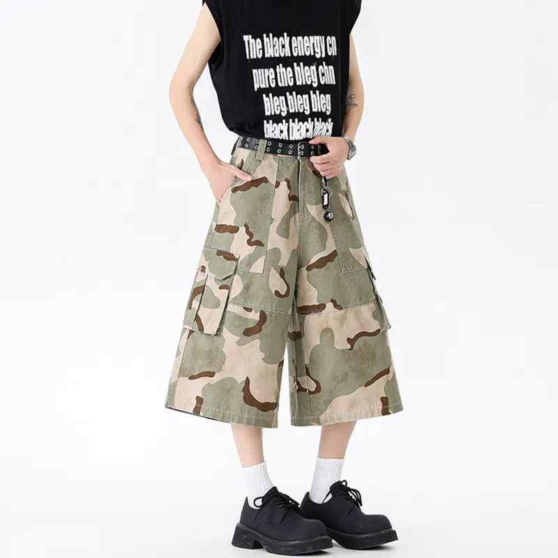 BRYAN JIMENEZ Denim Shorts Unisex-4