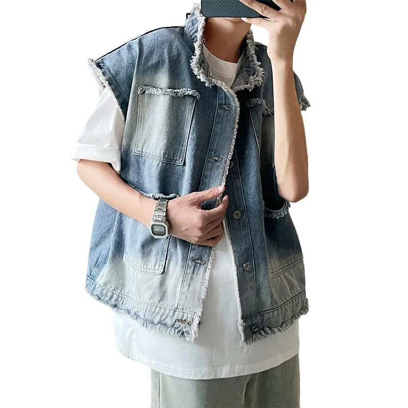 BRYAN JIMENEZ Denim Jacket Unisex-3