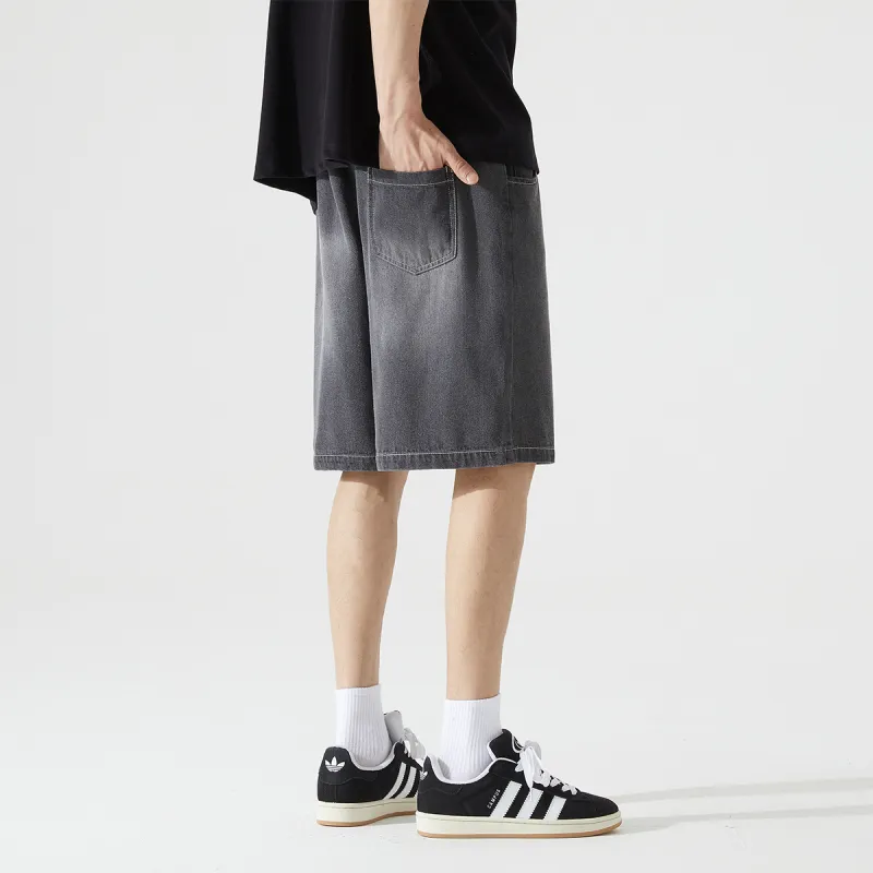 BRYAN JIMENEZ Denim Shorts Unisex-5
