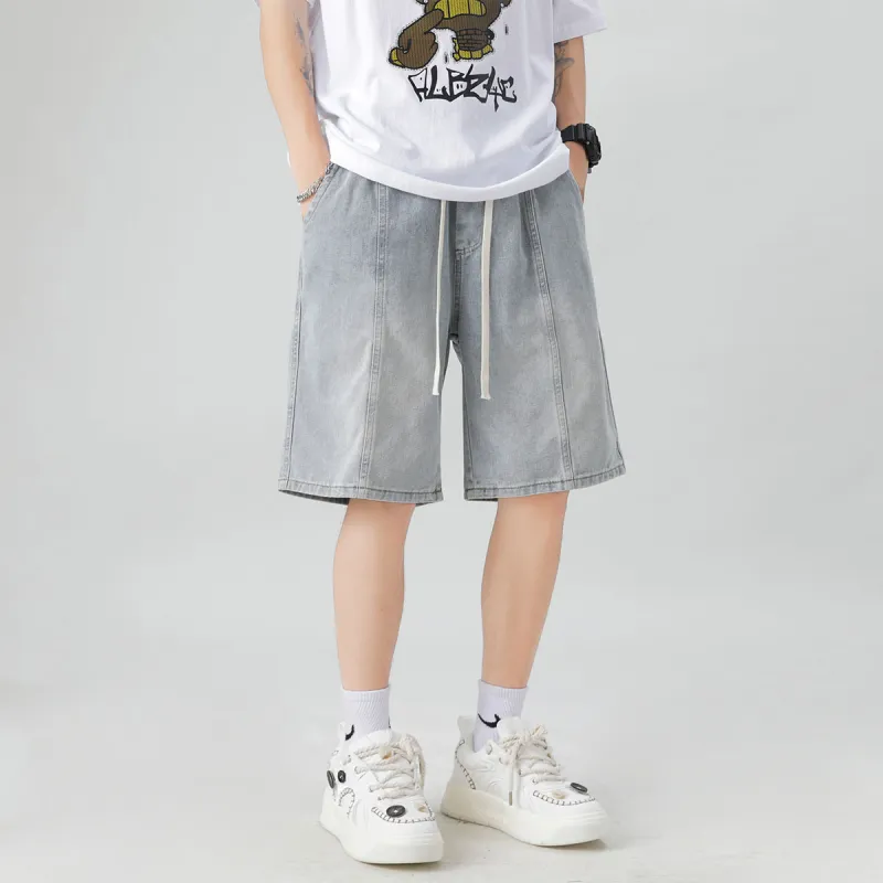 BRYAN JIMENEZ Denim Shorts Unisex-3
