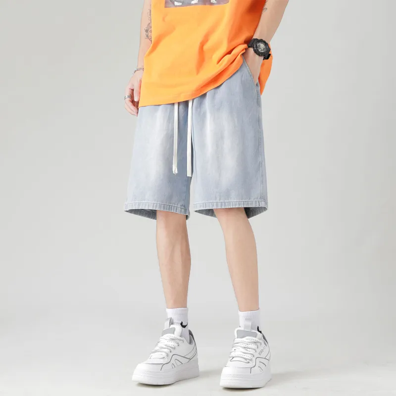 BRYAN JIMENEZ Denim Shorts Unisex-3