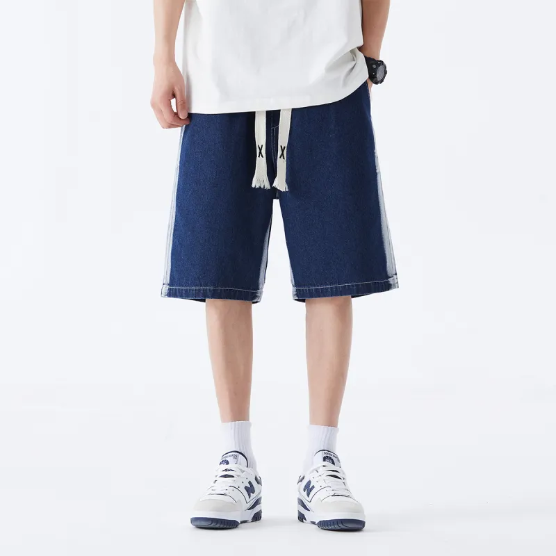 BRYAN JIMENEZ Denim Shorts Unisex-7