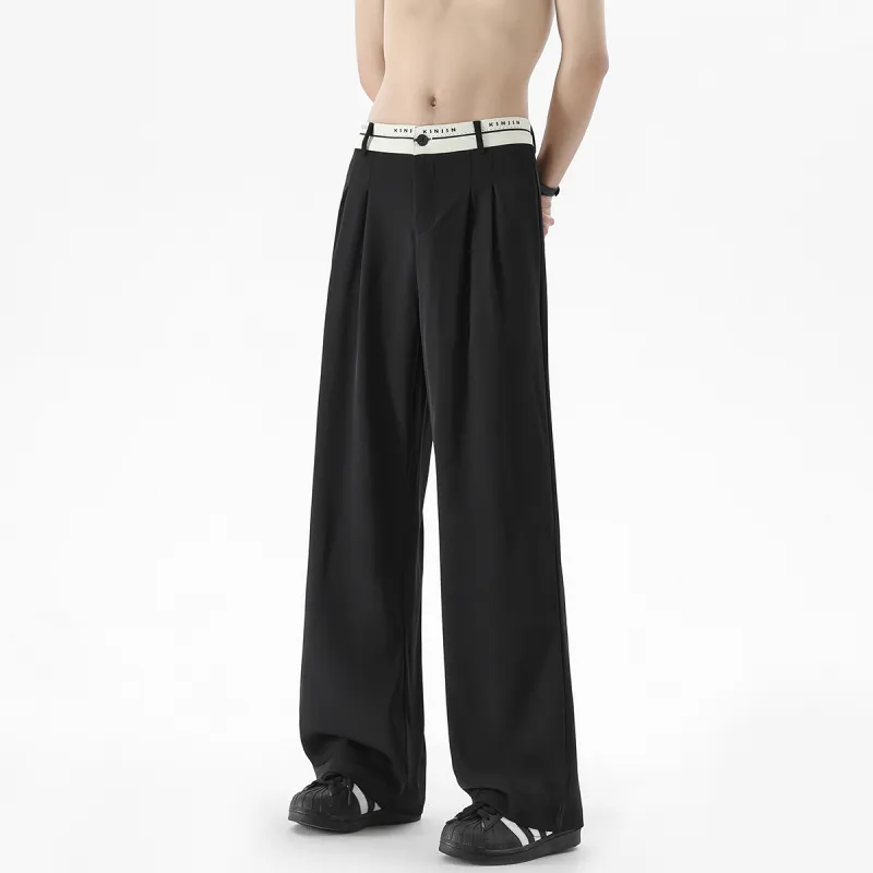 BRYAN JIMENEZ Casual Pants Unisex Black-2