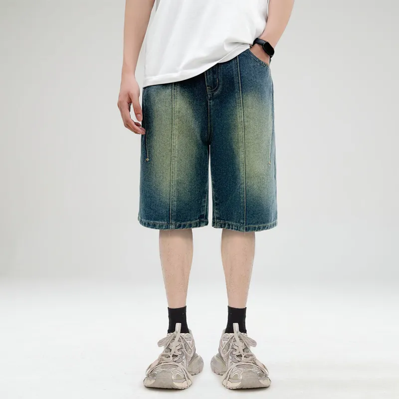 BRYAN JIMENEZ Denim Shorts Unisex-2