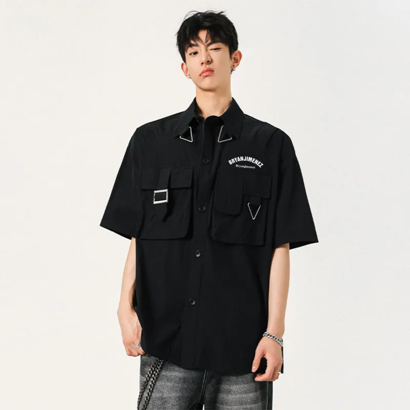 BRYAN JIMENEZ Shirts Unisex Black-2